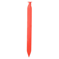12pc Heavy Duty Plastic Tent Awnings Marquees Pegs For Camping 220mm Long