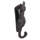 Cat Door Knocker Bell Ringer Cast Iron Garden Shed House Home Shop Garage