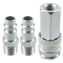 PCL XF Series Female Coupler 1/4" BSP Female Thread & Male Air Adaptor Fittings