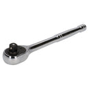 1/2" Drive Straight Ratchet + Female Torx Star E sockets E10 – E24 10pc Set
