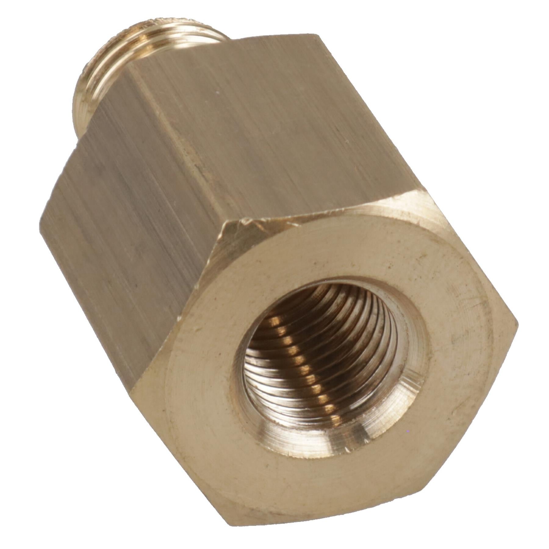 Brass Brake Pipe Union Fitting Adaptor 7/16 UNF Male – 3/8 UNF female