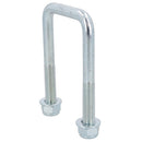 8 Single Parabolic Leaf Spring High Tensile U Bolt / Nuts For Ifor Williams Trailers