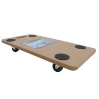 Swivel Wheeled Platform Dolly Furniture Transporter Trolley Mover 200kg Cap