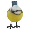 Blue Tit Garden Sculpture Ornament Statue Resin Decoration Animal Bird
