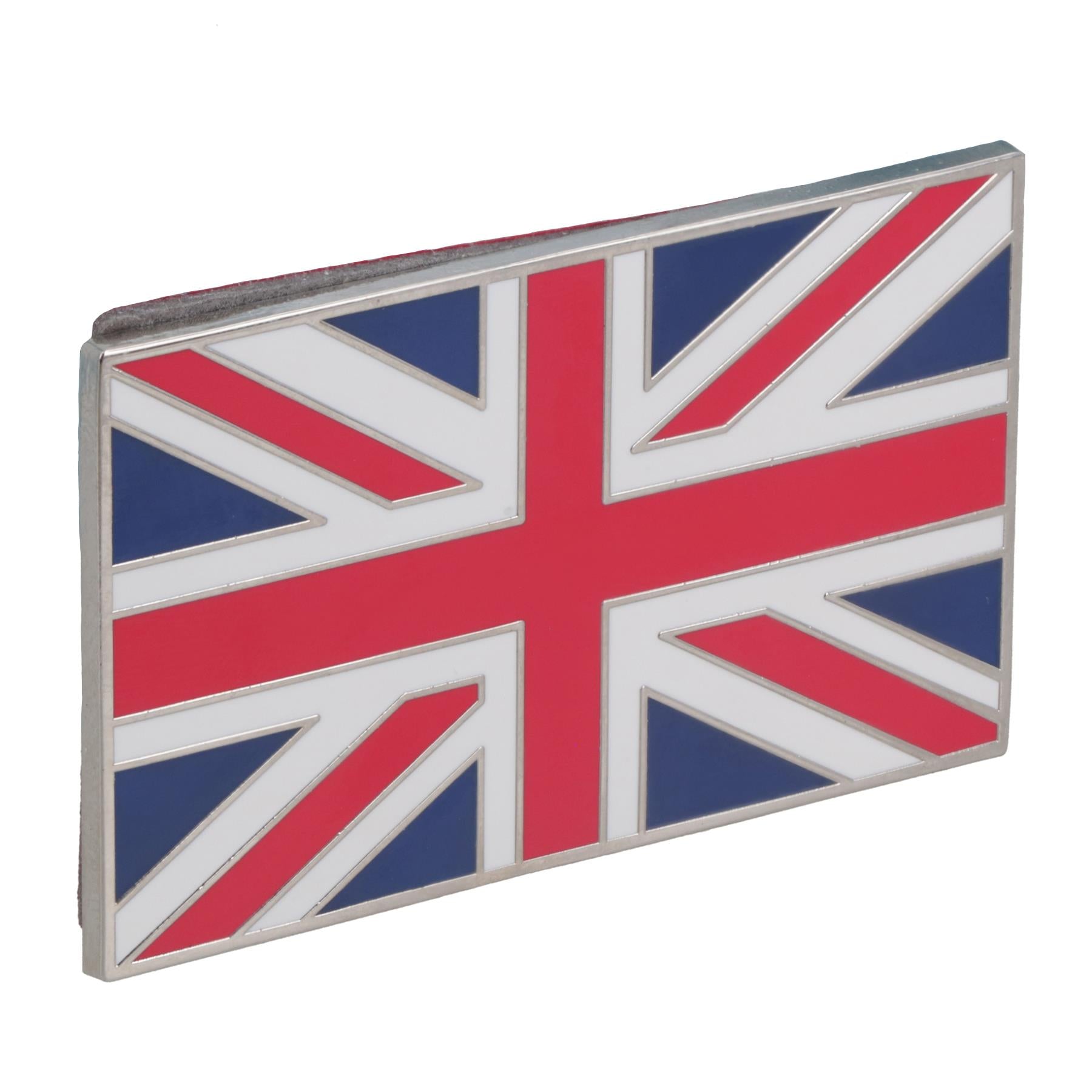 Self Adhesive Enamelled Union Jack Flag Badge Metal Classic GB Car Emblem