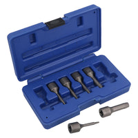 3/8" Impact Screw / Stud Extractor / Remover Set Reverse Thread 2-10mm 6pc AT023