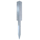Garden Double Sleeper Corner Support Stainless Steel Stake Spike 670mm