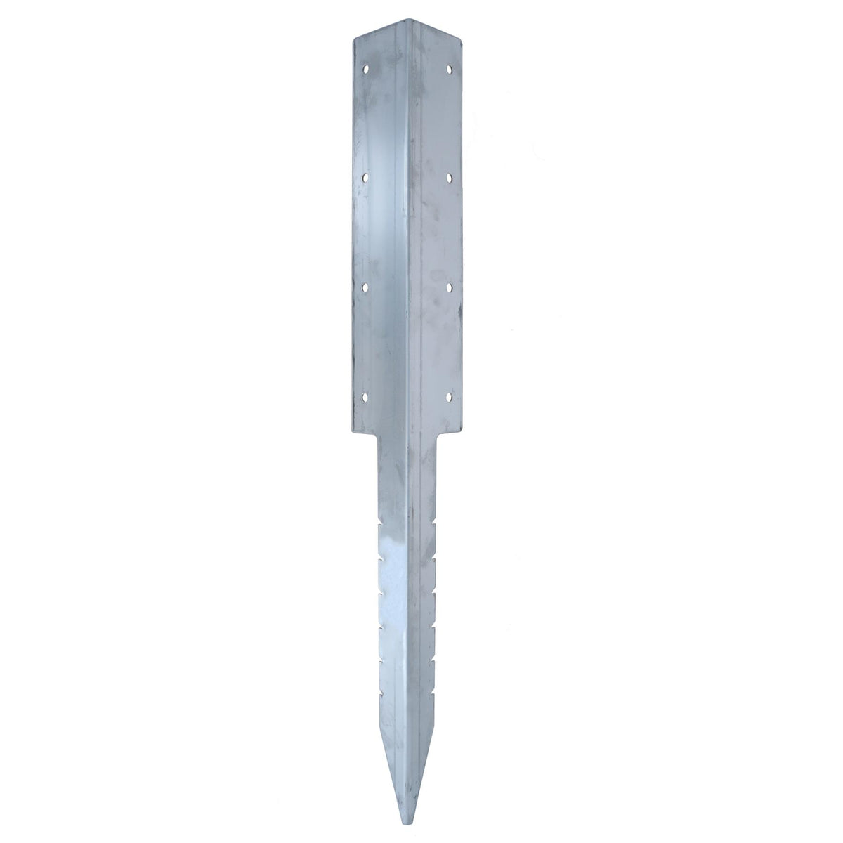 Garden Double Sleeper Corner Support Stainless Steel Stake Spike 670mm