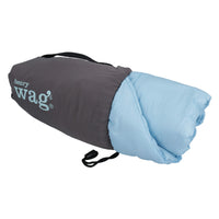 Lit de voyage pour chien Alpine - Base douce et confortable - Imperméable - 86 x 70 cm