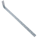 Vertical Light Duty Restraint Strap 600mm Length 100mm Bend Galvanised