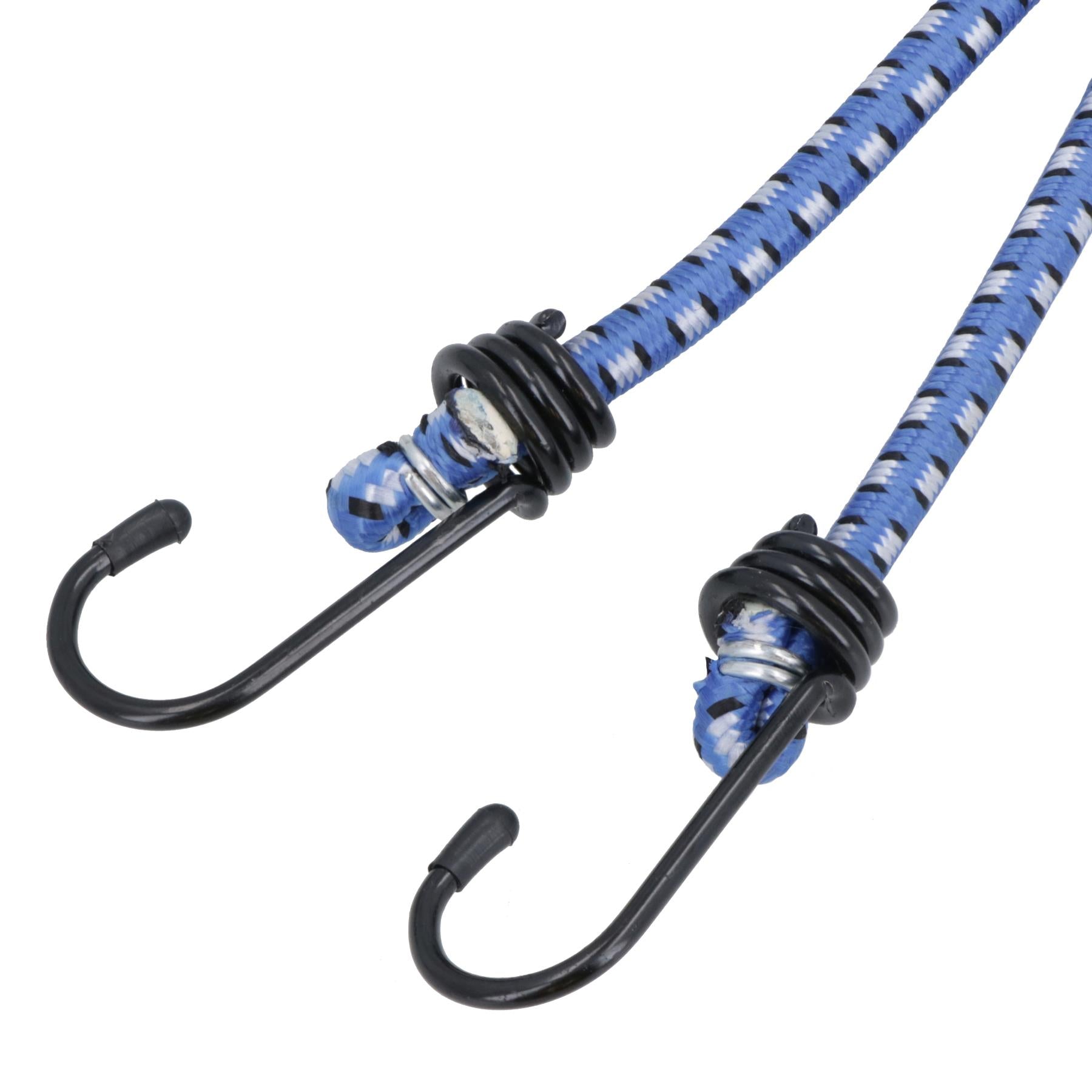 Lot de 3 tendeurs élastiques de 40" x 8 mm, sangles de corde, attaches, supports de rangement, attaches