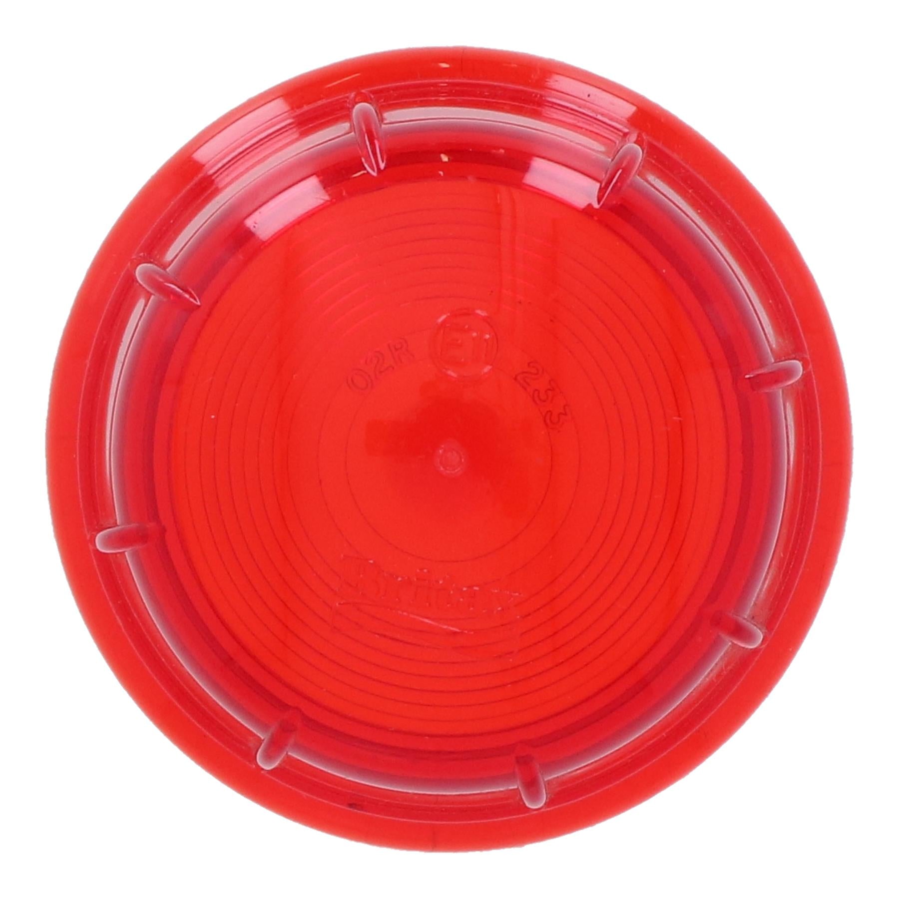 Britax Seitenmarkierungs-Ersatzglas, rote Umrissleuchte, TR201