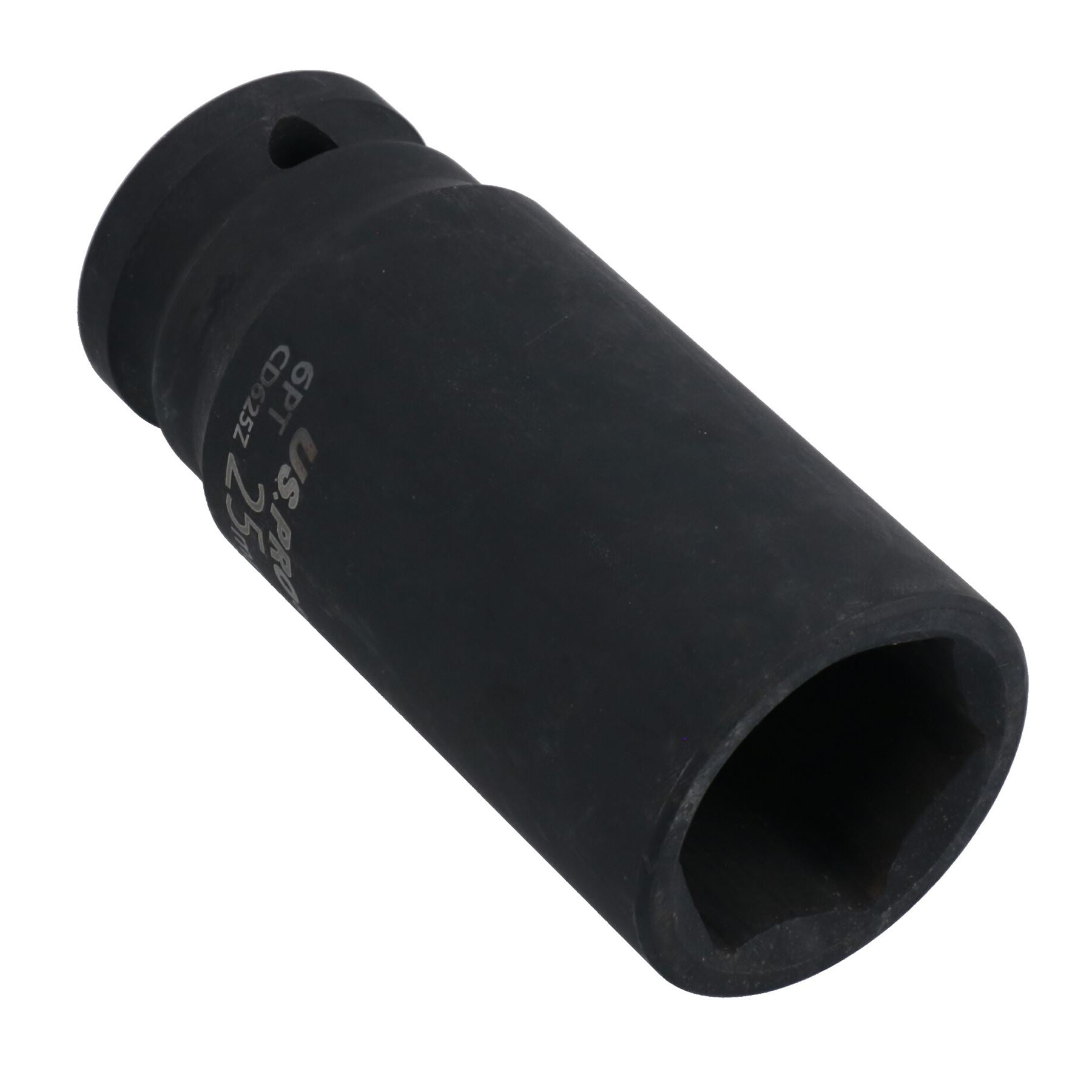 25mm 1/2in Drive Deep Metric Impact Impacted Socket 6 Sided Single Hex