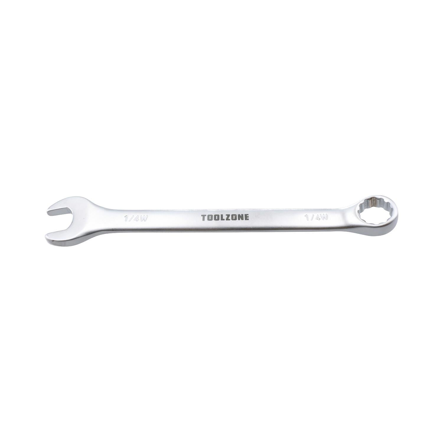 1/4" Whitworth Combination Spanner Chrome Vanadium Steel 170mm Wrench