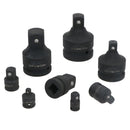 8pc Impacted Impact Socket Adapter Adaptor Reducer Step Up Converter Set