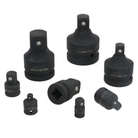 8pc Impacted Impact Socket Adapter Adaptor Reducer Step Up Converter Set