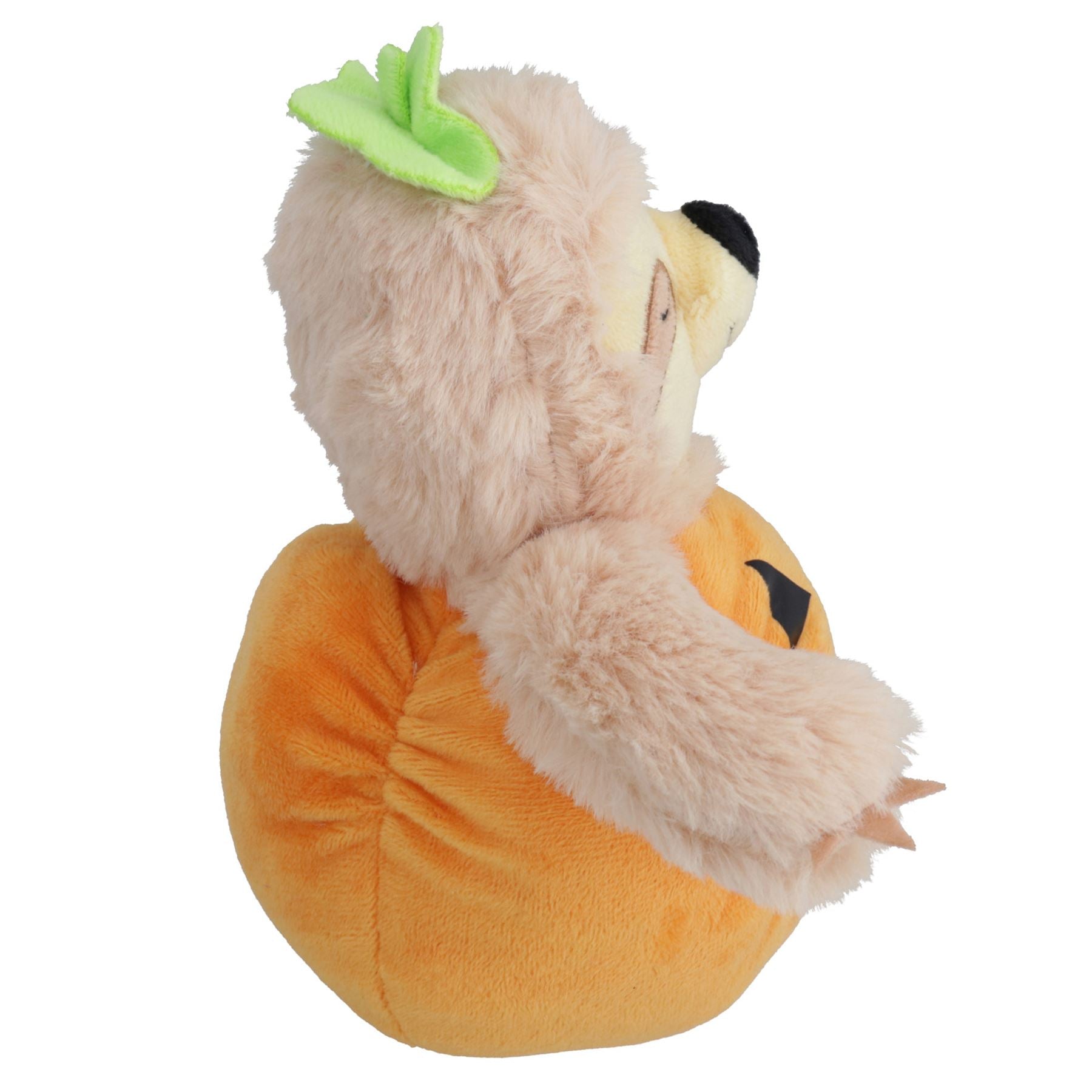 Dog Puppy Small Halloween Gift Plush Comfort Squeaky Sloth Pumpkin Toy