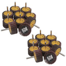 50mm 60 Grit Abrasive Flap Wheel Discs Sanding Rust Removal 6mm Shank