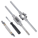 32-teiliger HSS-Gewindebohrer- und Schneideisensatz, metrisch, M3 – M12, 1./2./Plug-Finish, TE174