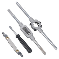 32-teiliger HSS-Gewindebohrer- und Schneideisensatz, metrisch, M3 – M12, 1./2./Plug-Finish, TE174