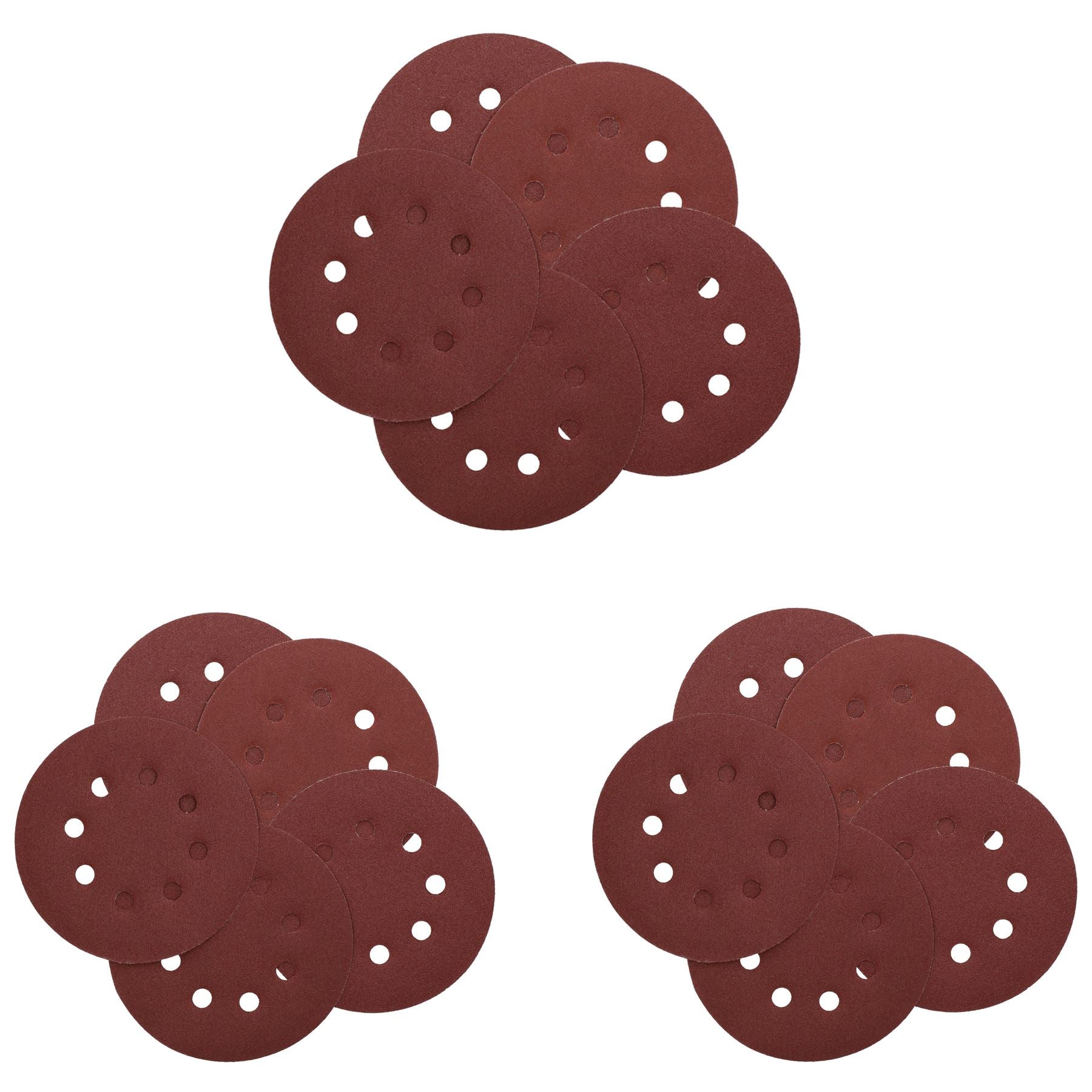 125mm Hook And Loop Sanding Sander Abrasive DA Discs Round Sanding Pads