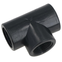 Polypropylene PP 2in BSP Female Threaded 90° Tee Piece Equal Tees