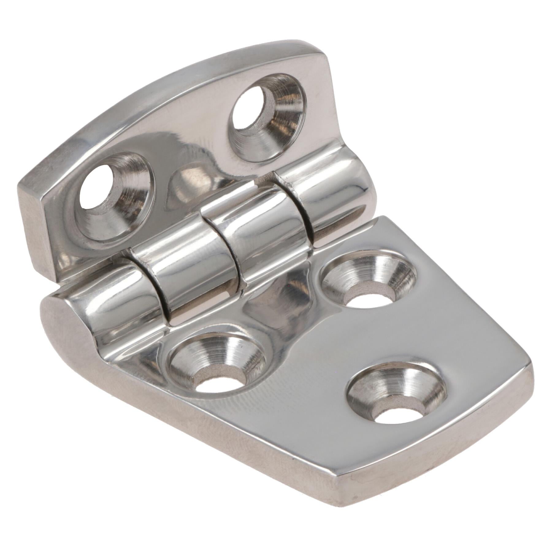 Polished Door Hinge Stainless Steel 56mm x 38mm 316 Marine Cabin Hatch