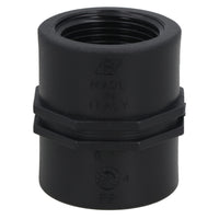 Polypropylene PP Female Threaded Pipe Fitting Sockets 1in – 1in BSP