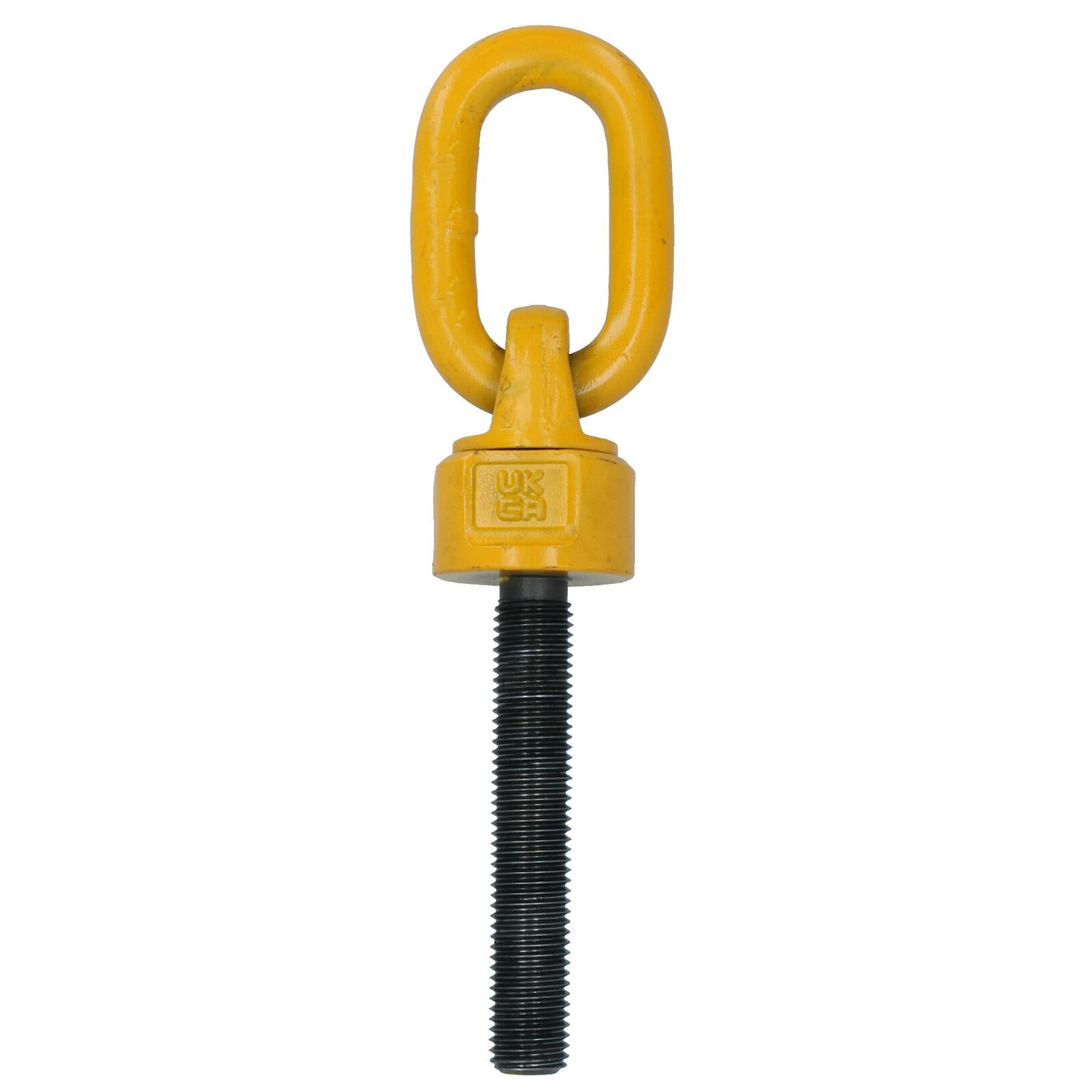 M20 x 120mm Swivel Rotating Lifting Point Eye Bolt With Ring 2.0 Ton Capacity