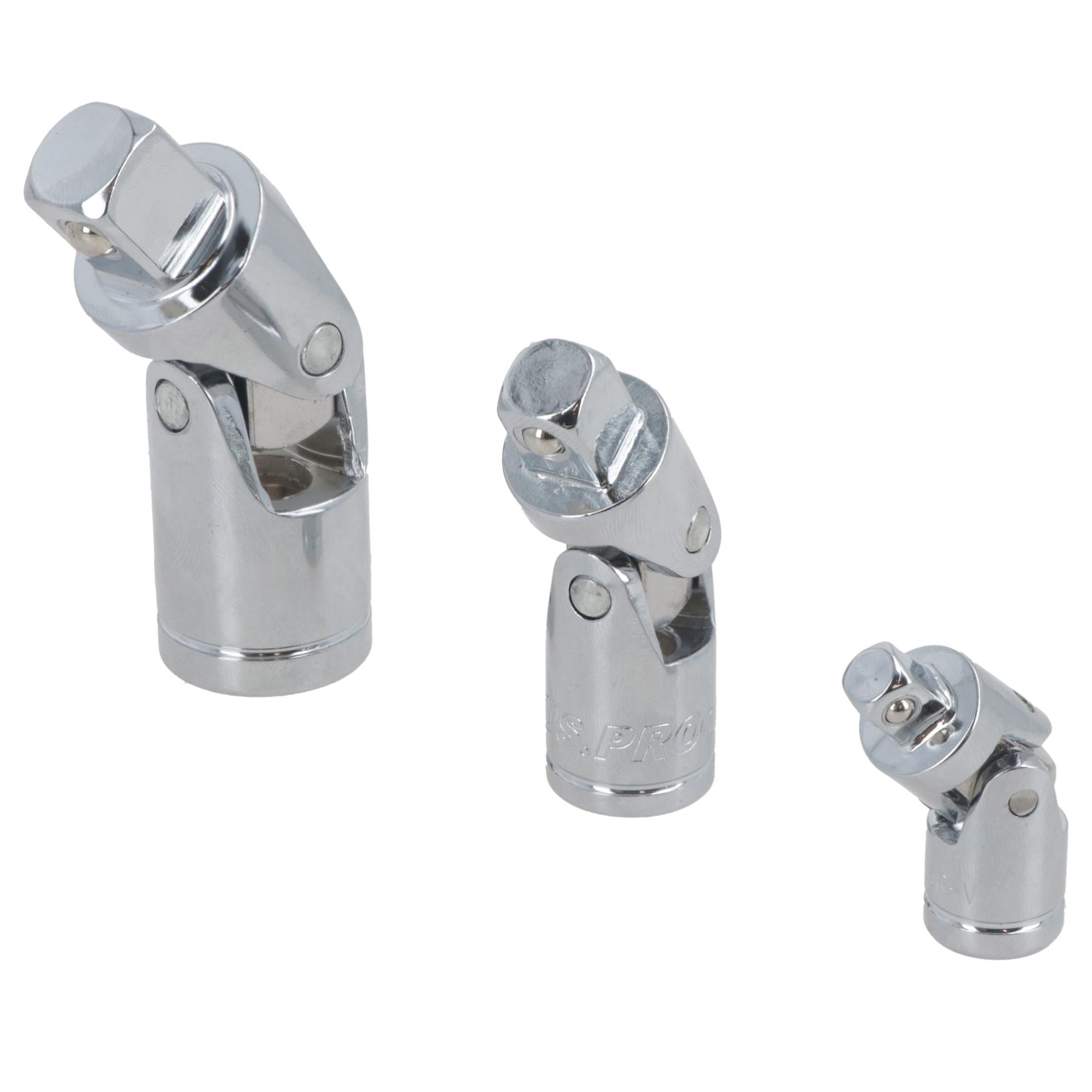 1/4" 3/8" And 1/2" Drive Universal Joint UJ Wobble Angle Extension Bergen