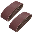 75mm x 533mm Mixed Grit 40 60 80 120 Abrasive Sanding Belt Sander Discs