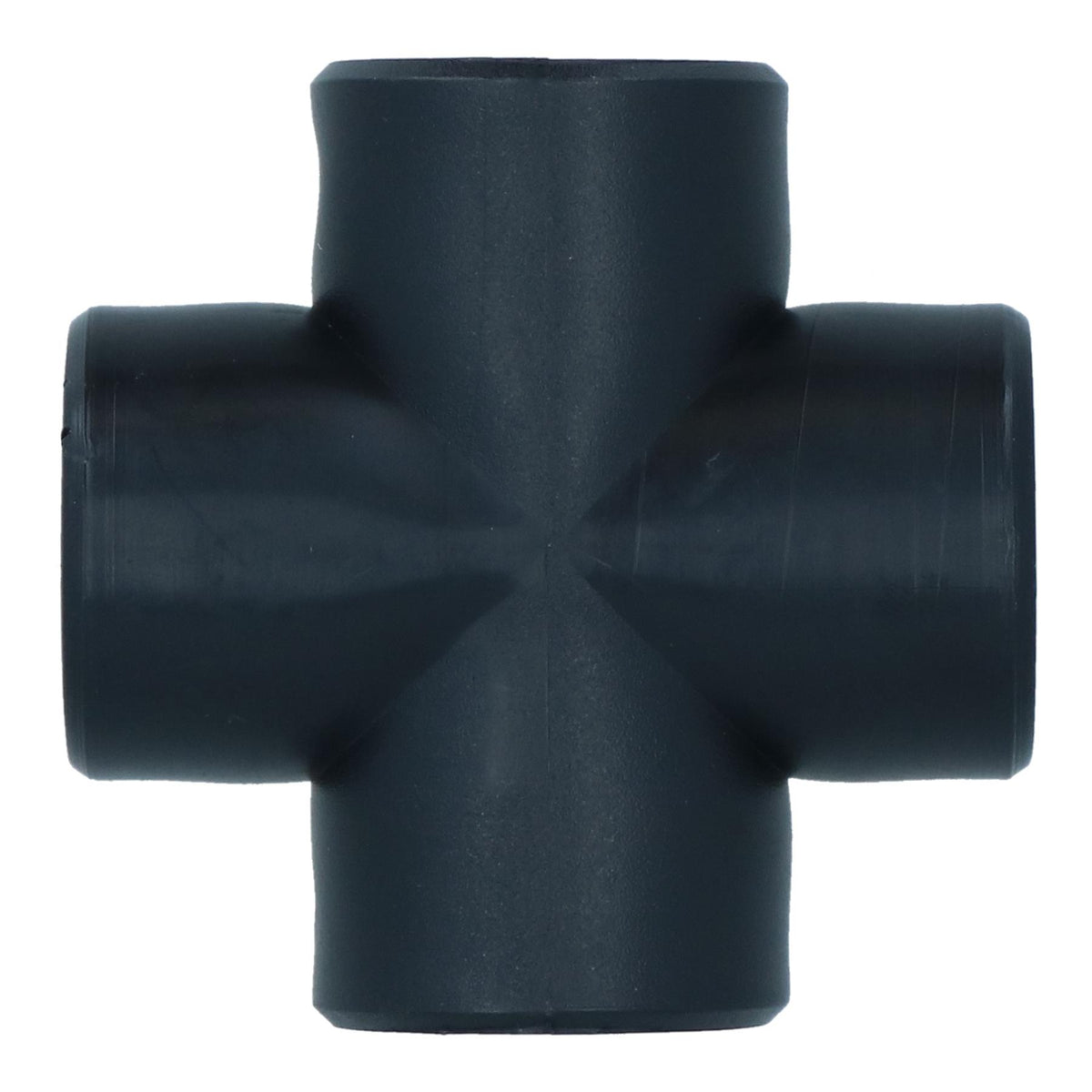 Polypropylene PP 3/4in BSP Female Threaded Cross Way Tee Piece 4 Way