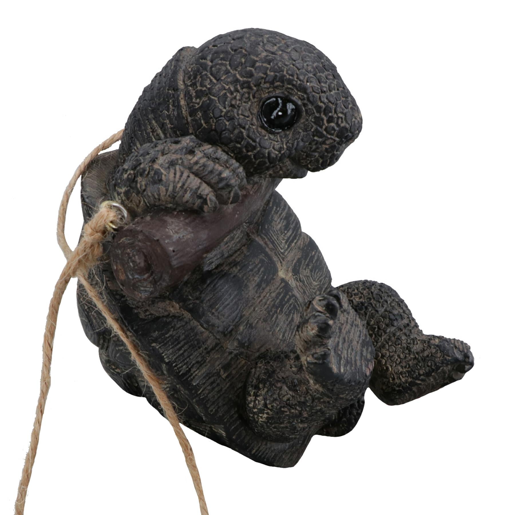 Climbing Tortoise Turtle Hanger Garden Tree Home Ornament Statue Sculpture