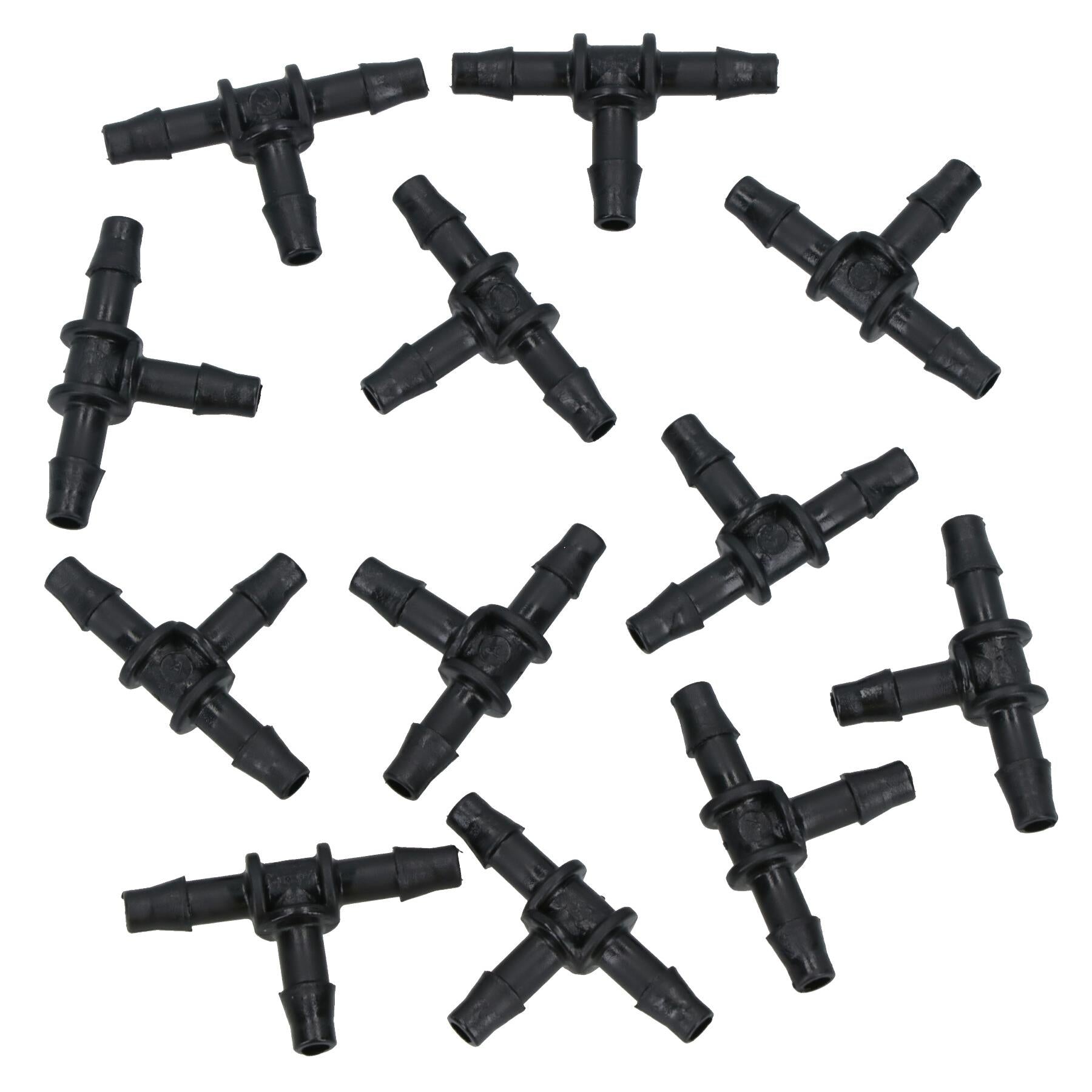 Hozelock T Piece Connectors Pipe Joiners 4mm Pipe Garden Micro Irrigation