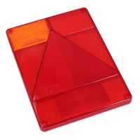 Trailer Light Lens PAIR Radex Replacement for Ifor Williams Indespension TR196