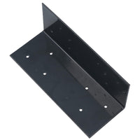 Fence Post Extender Angle Bracket Grey 70 x 70 x 180mm Holder Support