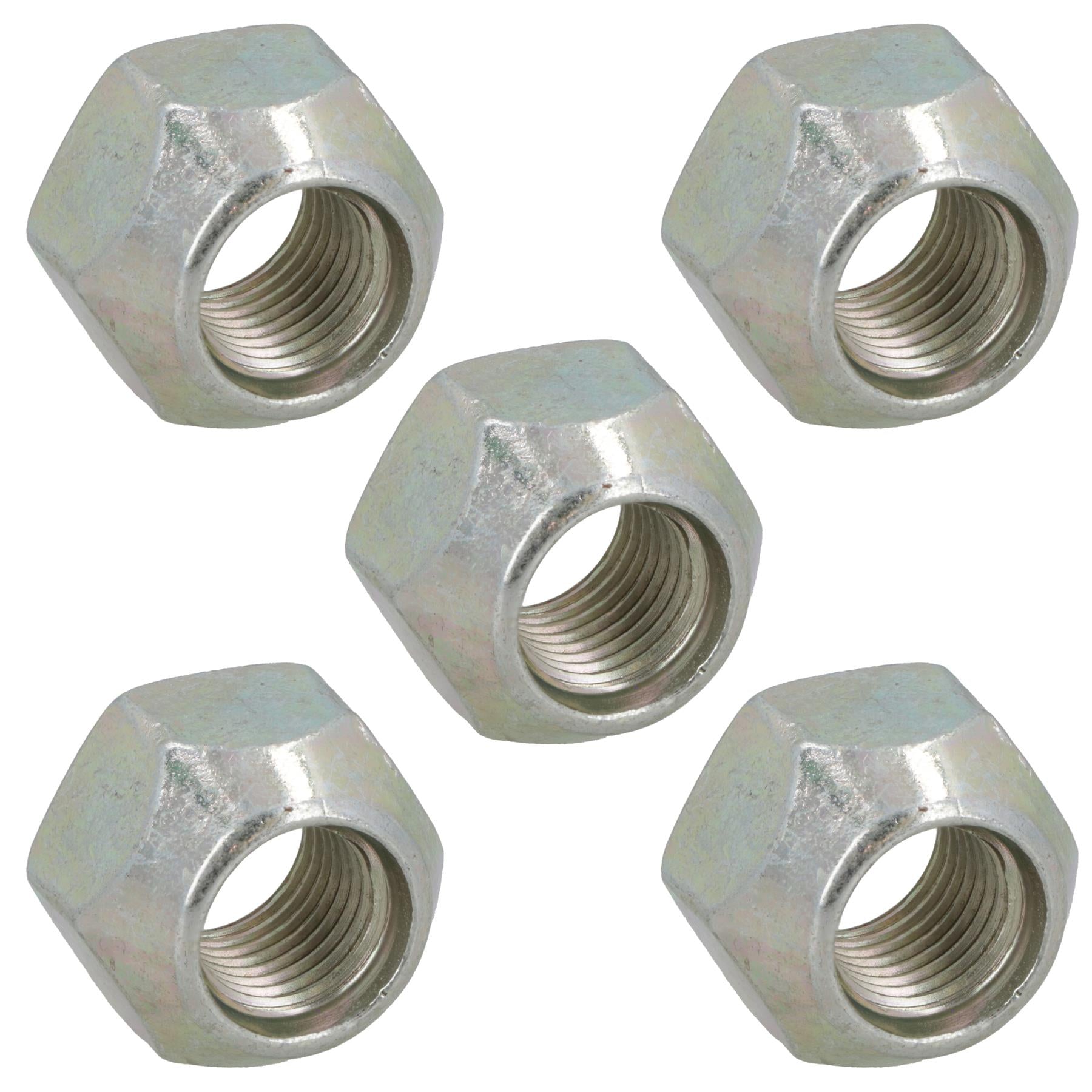 7/16" UNF Conical Wheel Nuts Pack of 5 for Trailer Caravan Suspension Hubs