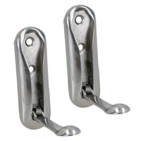 Folding Coat Hook Solid Stainless Steel Marine 316 Wet Room Shower Hanger