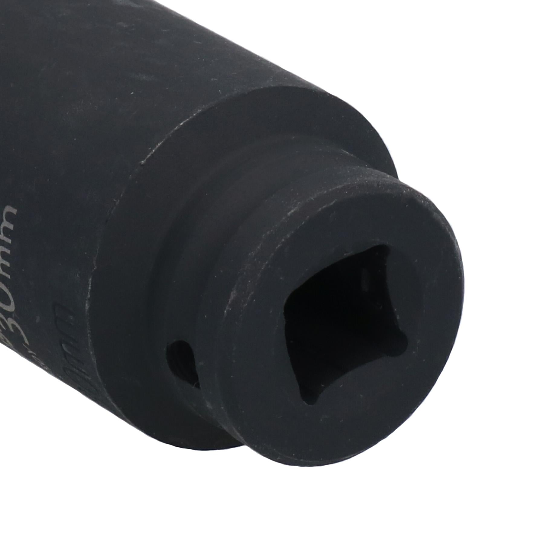 1/2" Drive 24" Breaker Power Knuckle Bar with 30mm Metric Deep Impact Socket