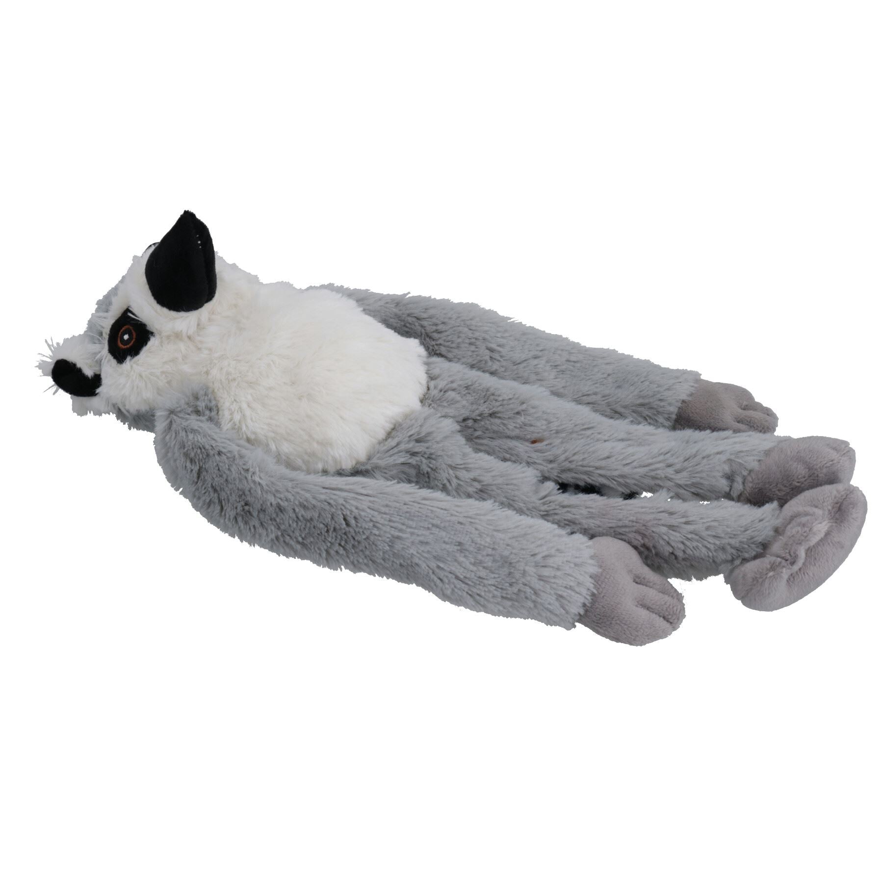 Swinger Lemur Soft Plush Squeaky Crinkle Dog Play Toy Home Dog Gift