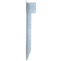 Garden Sleeper Single Corner Support Stainless Steel Stake Spike 440mm