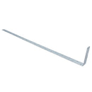 Vertical Light Duty Restraint Strap 1000mm Length 100mm Bend Galvanised