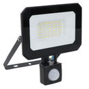 30 Watt LED Mini Floodlight With Sensor Lighting 2400 Lumens IP65 + Bracket