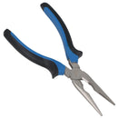 8" / 200mm Straight Long Nose Plier Pliers For Jewellery Craft Soft Grip Handles