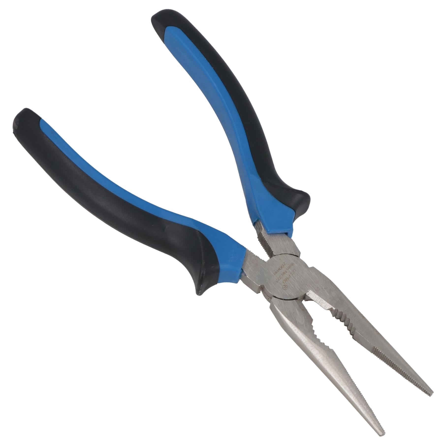 8" / 200mm Straight Long Nose Plier Pliers For Jewellery Craft Soft Grip Handles