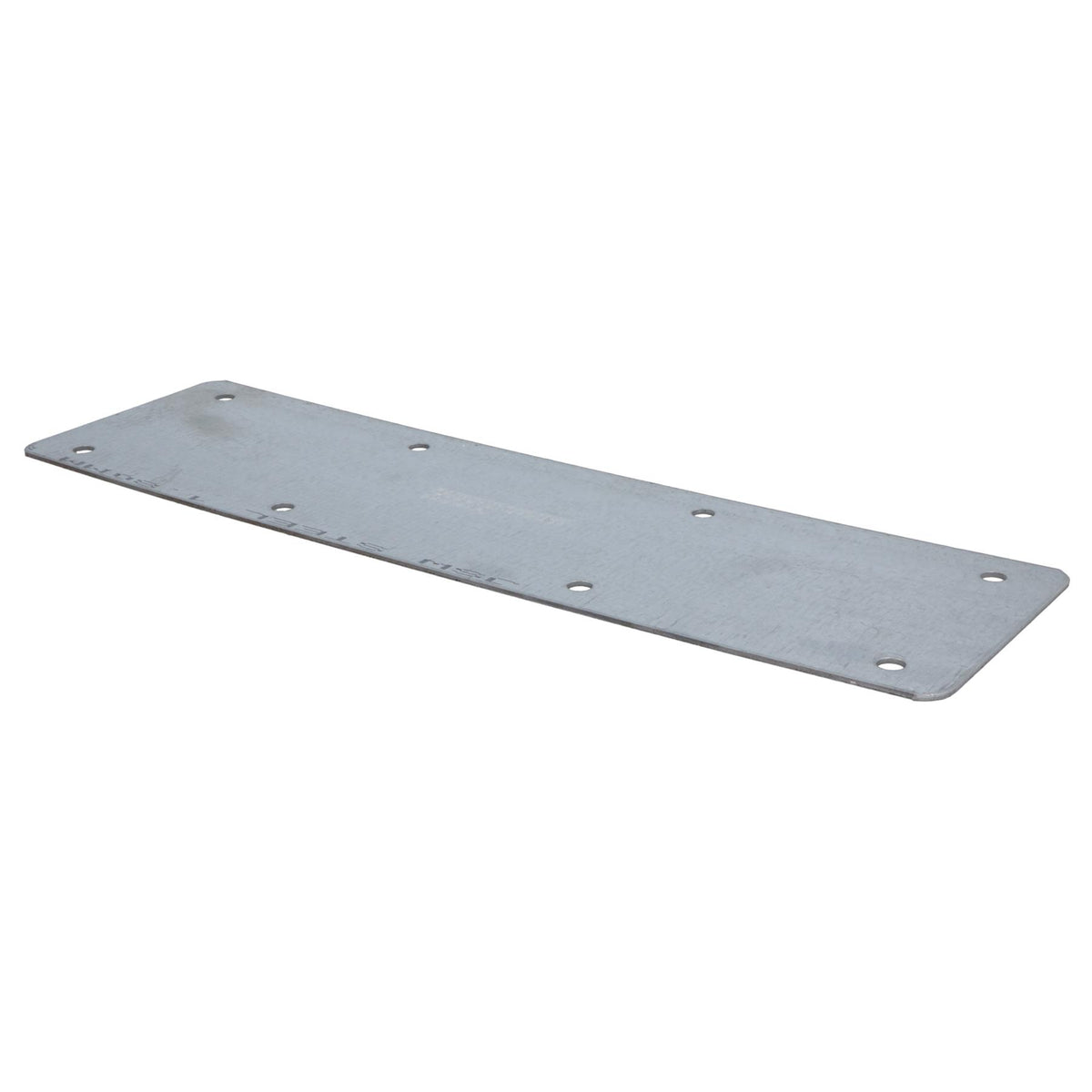 Large Internal Sleeper Straight Support Plate 100mm x 350mm Galvanised Steel