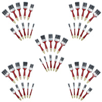 50pc Nylon bristle Paint Painting Brush Set Decorating 13mm – 63mm Wide Brushes
