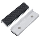 Magnetic Bench or Drill Vice Soft Jaws Engineers Rubber Grips 100mm (4") Sil118