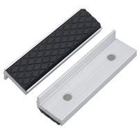 Magnetic Bench or Drill Vice Soft Jaws Engineers Rubber Grips 100mm (4") Sil118