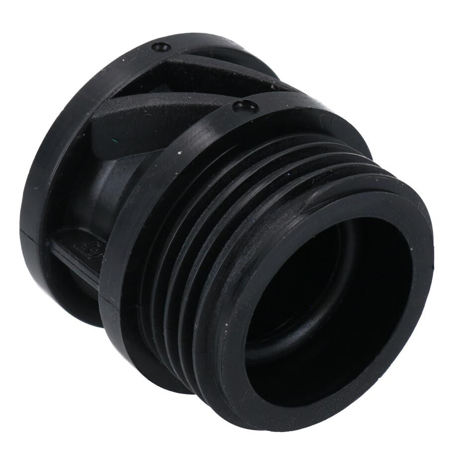 25mm MDPE End Stop Water Pipe Cap Shut-Off Compression Fitting Coupling